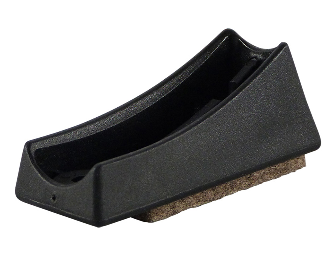 Heel-fit saddle feet with felt pad